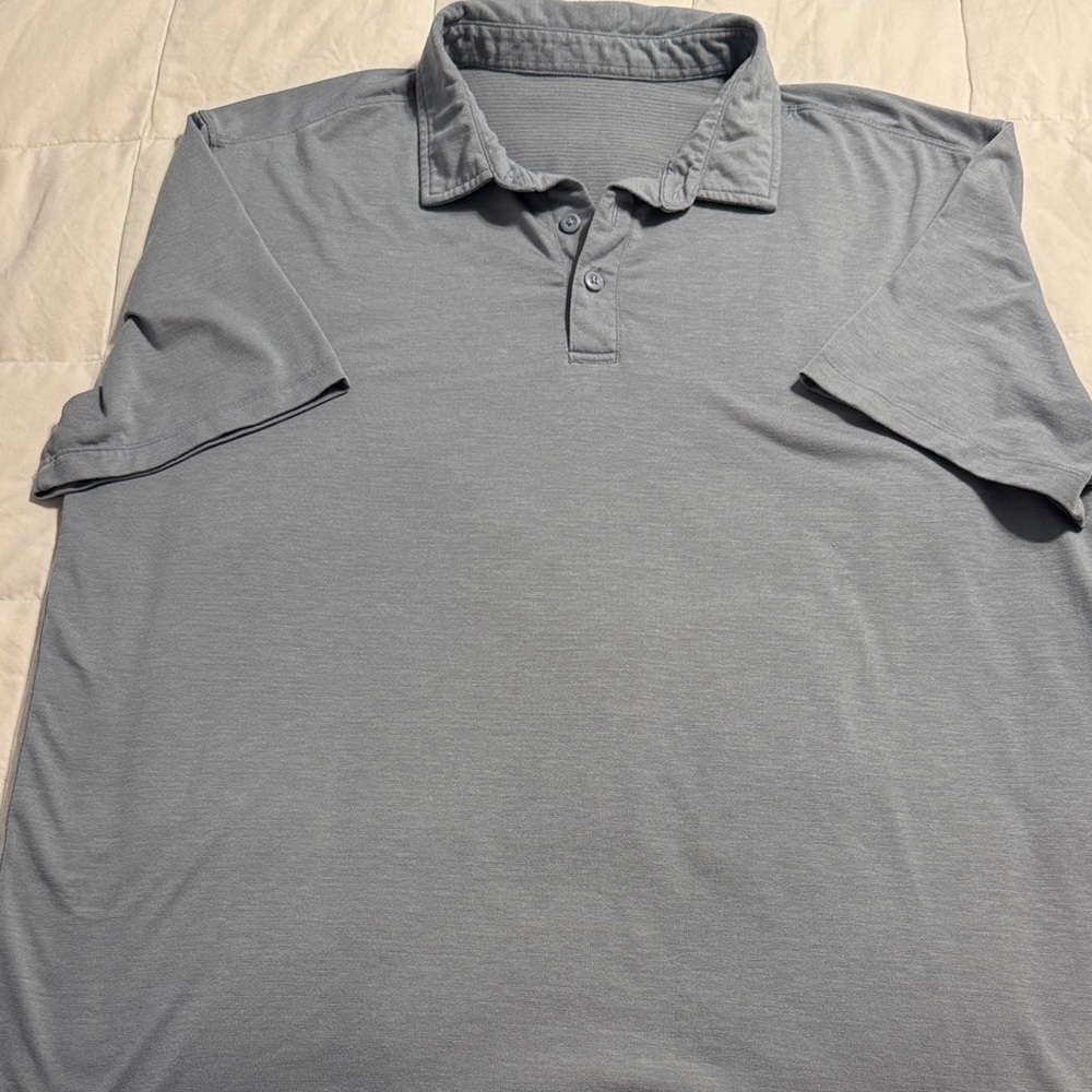 Men's lululemon Blue-Gray Polo Shirt XL